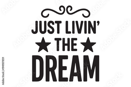 Webdream, inspirational, quote, motivation, typography, text, star, lifestyle, happiness, positivity, inspiration, words, stylish, swirl, decorative, graphic, modern, vibrant, colorful, fun, optimisti