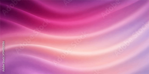 A luxurious pink and purple silk background features smooth flowing waves of satin fabric with a soft textile texture, creating a violet light luxury material backdrop and wallpaper design