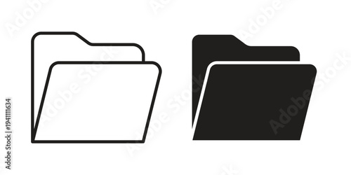 File icon, line pictogram on white.