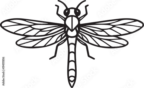 Vector illustration of a wasp icon