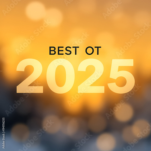 Best of 2025 Year Background.