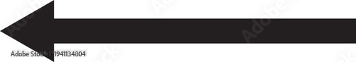 Left long black and blue  arrows on white background . . Single line  arrows . Arrowhead black icon . pointing arrows on white background. , EPS10 