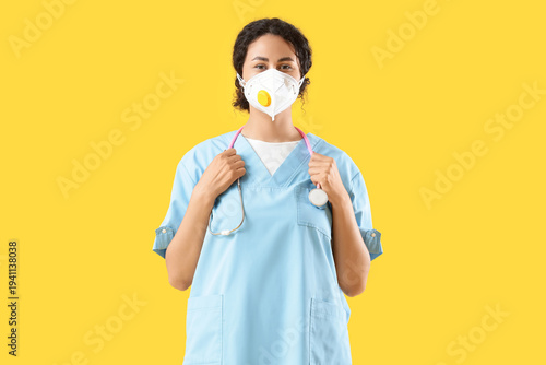 Female African-American med...