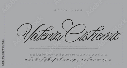  handwritten isolated on white background. Handwritten, signature, calligraphy, monoline style.  