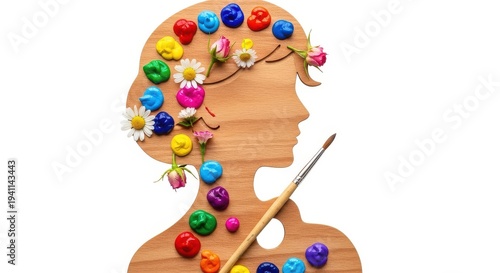 Wallpaper Mural Artistic Woman's Day Celebration Concept Torontodigital.ca