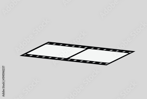 	
Film strips mockup templates of old retro film frame with shadow on background. Video or movie film vintage analog cinema, photograph camera film strip. Trendy editable camera roll social stories