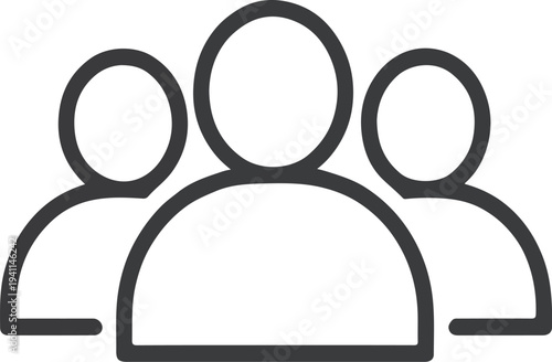 Round paw print icon with cat and dog vector illustration in colorful circle design for web communication and button symbol