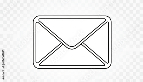 3d metal button with mail envelope email icon symbol for internet message communication and web contact illustration