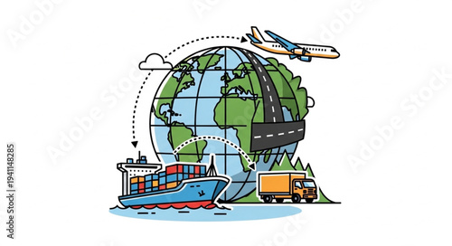 Global Logistics and Transportation Network.