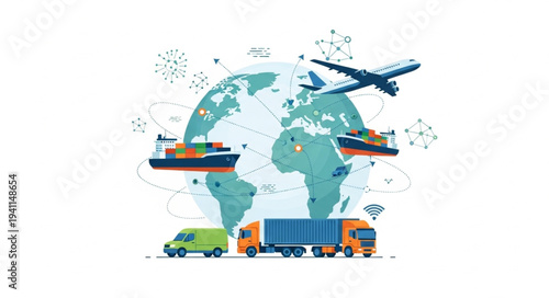 Global Logistics and Transportation Network.