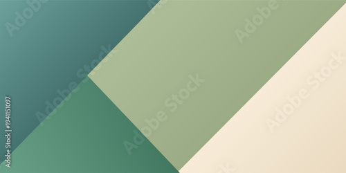 abstract gradient background featuring diagonal layers green to beige. This minimalist design is ideal for creating a calming and sophisticated visual effect, making it perfect for digital projects