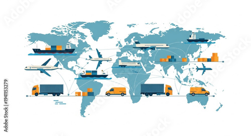 Global Logistics and Transportation Network.