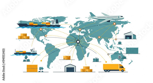 Global Logistics and Transportation Network.