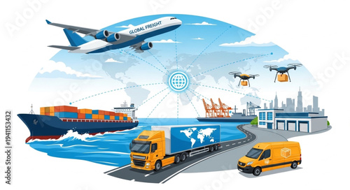Global Logistics and Transportation Network.