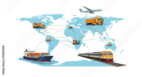 Global Logistics and Transportation Network.
