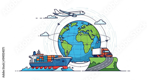 Global Logistics and Transportation Network.