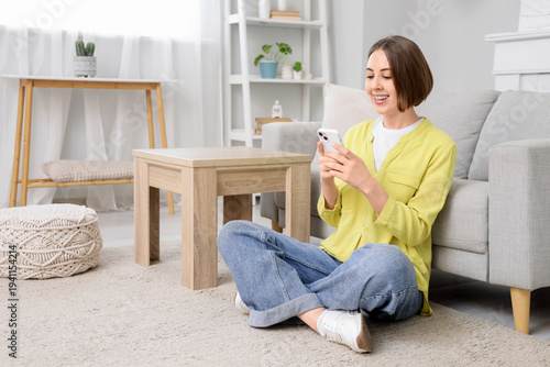 Young woman with dental bra...