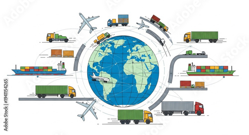 Global Logistics and Transportation Network.