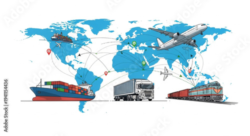 Global Logistics and Transportation Network.
