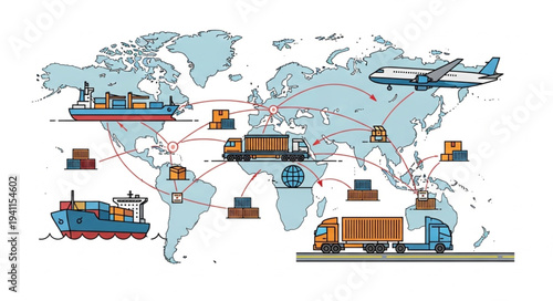 Global Logistics and Transportation Network.