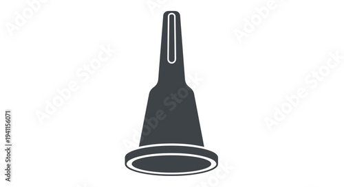 Hair dryer nozzle attachment, designed to concentrate airflow for precise hair styling and faster drying, essential for professional results.