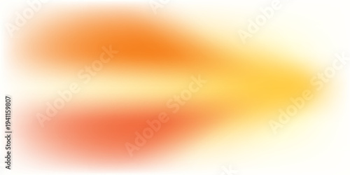 Soft background orange white gradient color. Minimalist fluid background.  vector eps 10