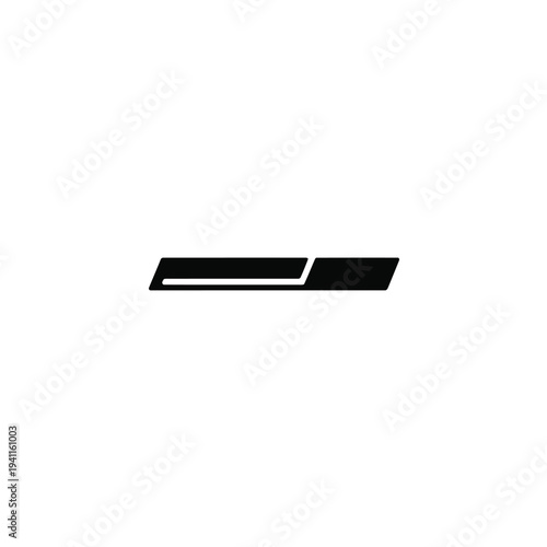 Black and white pen writing on white paper with a close-up view of the pen tip black ink