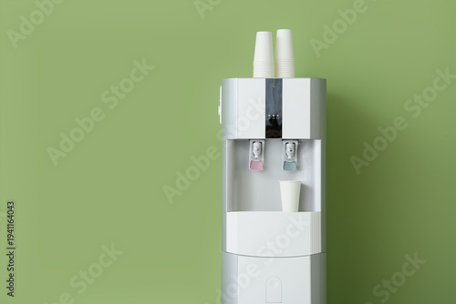 Modern water cooler with pa...