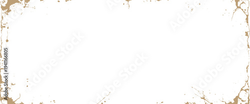 Vintage paper texture with aged brown edges and white center