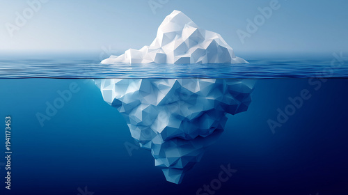 Iceberg's Submerged Majesty...