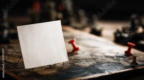 Note on The Plan: Blank sti...