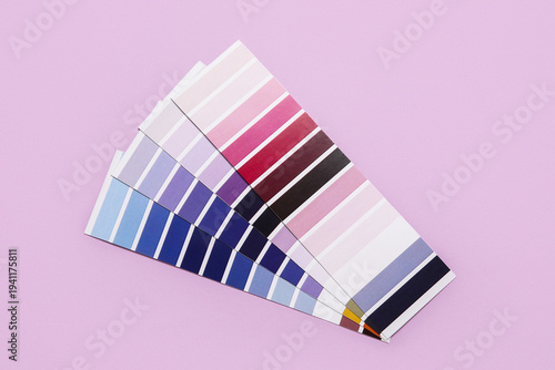 Different paint color palet...