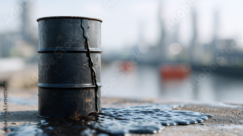 Spilled Barrel: The image c...