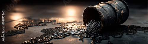 Spilled Oil: An ominous bar...