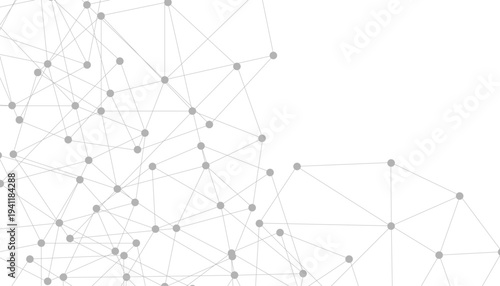 Abstract plexus background with connecting dots and lines. Global network connection