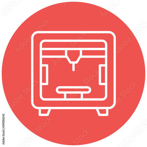 3d Printer Icon
