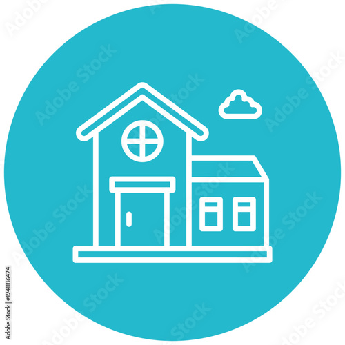 Detached House Icon