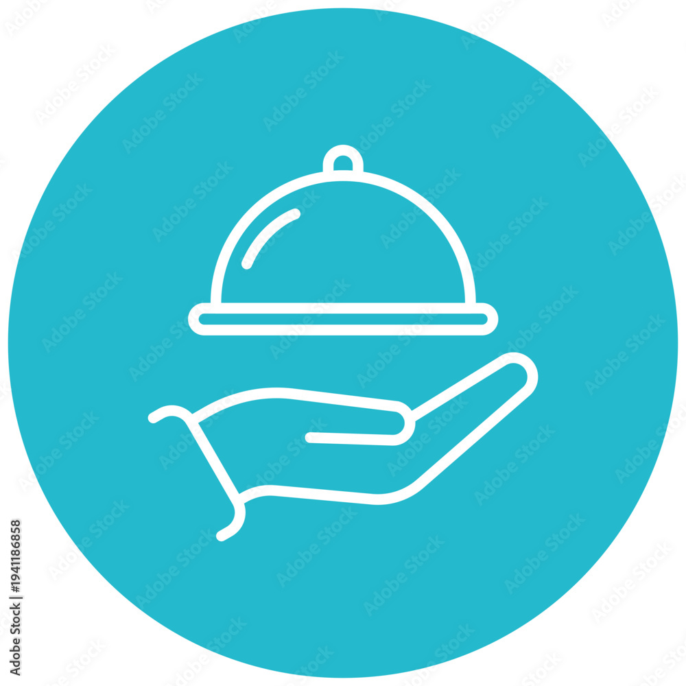 Fototapeta premium Catering Icon