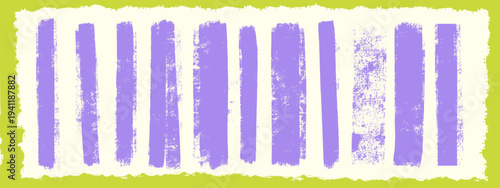 Wallpaper Mural Ink roller stripe texture. Rough brayer lines with distressed grain and torn frame edges. Linocut print effect. Torontodigital.ca