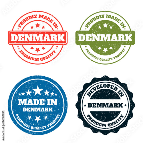 Danish Premium Quality Product Label Design