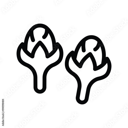 clove line icon illustration vector graphic.eps