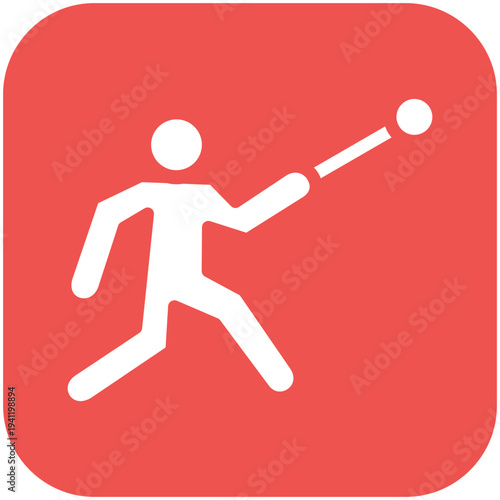 Hammer Throw Icon