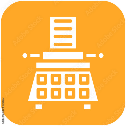 Typewriter Icon