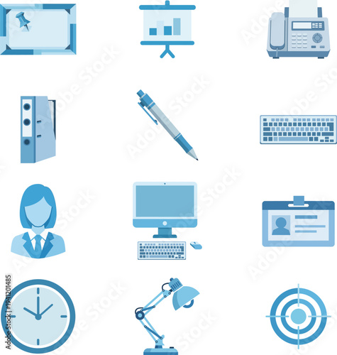 office icons set