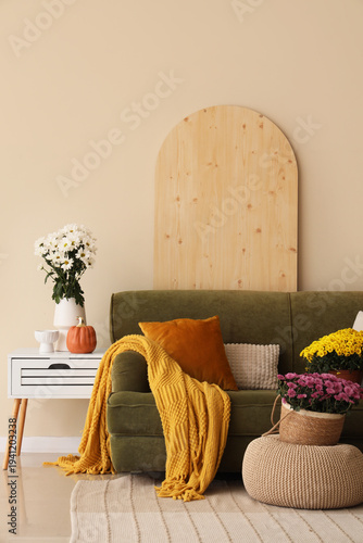 Interior of living room wit...