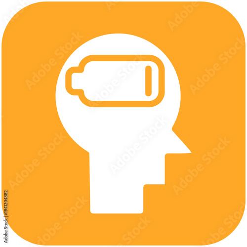 Drained Brain Icon