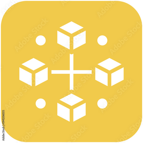 Blockchain Protocol Icon