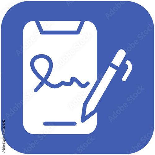 Digital Signature Icon