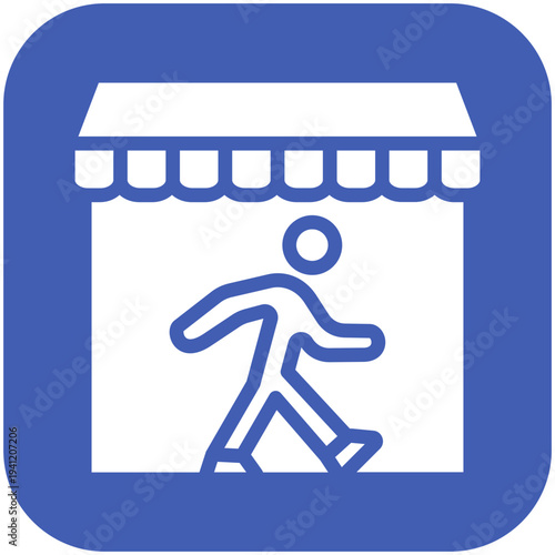 Foot Traffic Icon