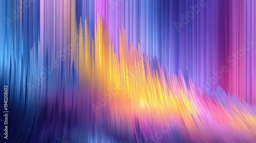 Abstract colorful wave flowing lines